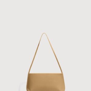 Beige Shoulder Handbag