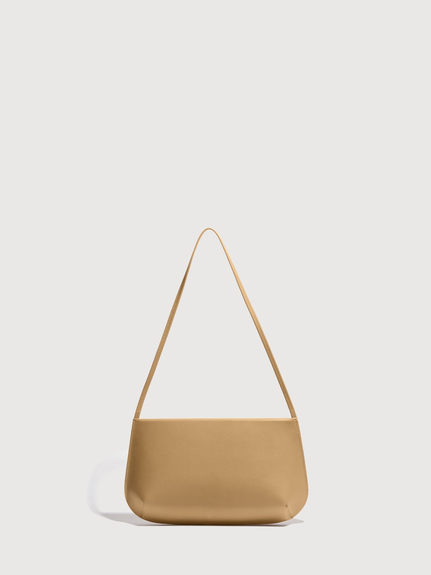Beige Shoulder Handbag